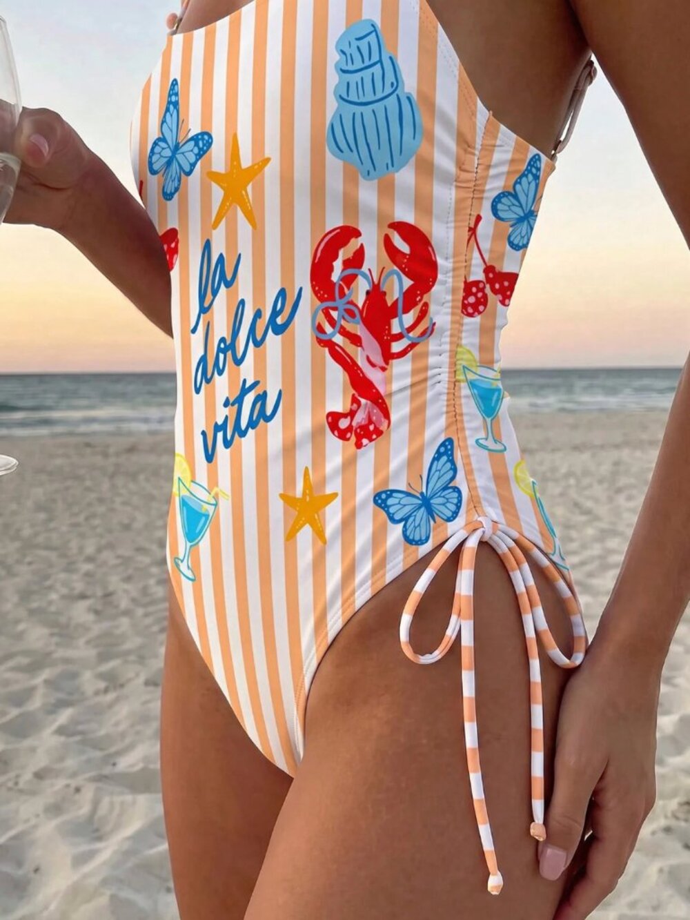 NWOT • One Piece Swimsuit - Picture 2 of 6
